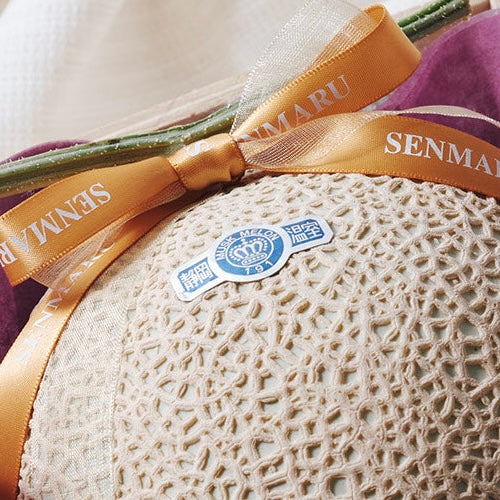 クラウンメロン(マスクメロン)桐箱入