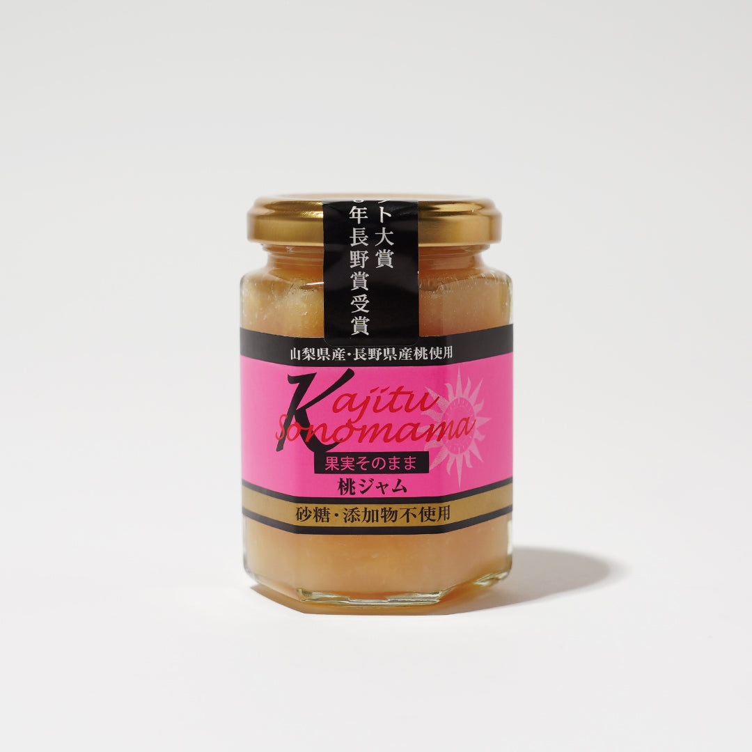 果実そのまま 桃ジャム(川中島白桃)
